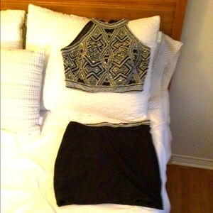 Two Piece Mini Prom (see description)